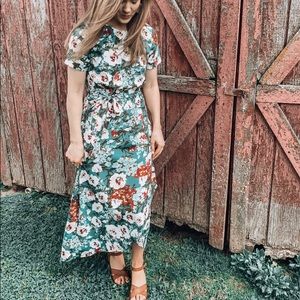 Roolee Floral Maxi Dress